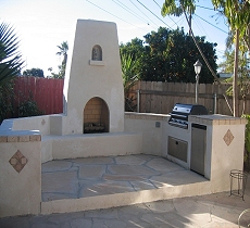 Outdoor Fireplaces and BBQs