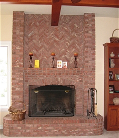 Brick Fireplaces