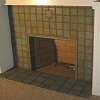 Batchelder Tile Fireplace