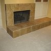 Marble Tile Face Fireplace and hearth
