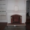 Plaster Fireplace with tiled hearth