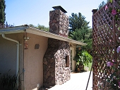 Eldorado stone chimney