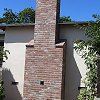 Custom Masonry Brick Chimney