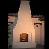 Custom Masonry Stucco Chimney