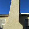 Custom Masonry Stucco Chimney