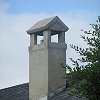 Custom Masonry Stucco Chimney