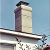 Custom Masonry Stucco Chimney