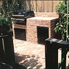 Basic Custom Masonry Outdoor BBQ - Brick