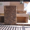 Spectacular Custom Masonry Outdoor Fireplace with Pizza Oven