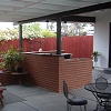 Classic Outdoor Brick BBQ Area