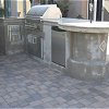 Creative Custom Masonry Stucco and Tile BBQ Island
