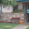 Custom Masonry Wainscot - Eldorado Ledgestone